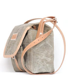 Shoulder bag SUPER, dyed red onion peels